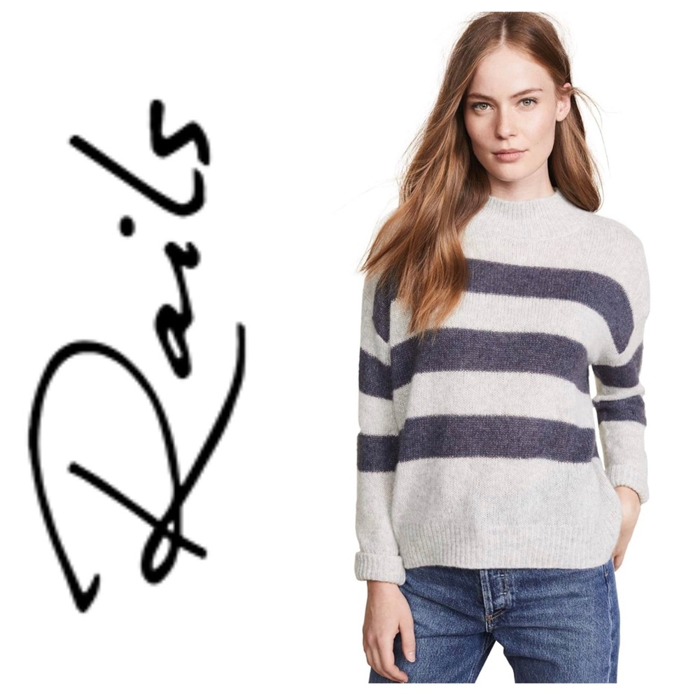 Rails Striped Cashmere & Silk Sweater
